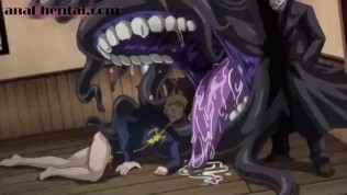 green haired succubus double penetration