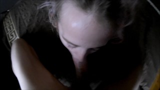 hogtie blowjob from young pinkhaired girl