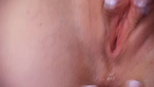 Horny Girls Slipping the Tongue Deep foot and tittie worship