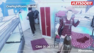 Horny Hostel – Perfect Body Young Teen Anal Threeway In Hostel – LETSDOEIT