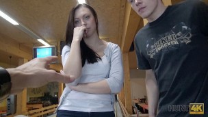 HUNT4K. Bowling game is boring but sex with teen cutie can cheer up