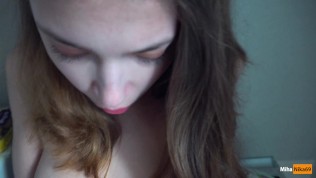 I wanted to fry the potatoes, but it turned out only to fuck – POV – 4K