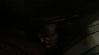 LEWD GF Has Risky Oral Sex In Public Restaurant