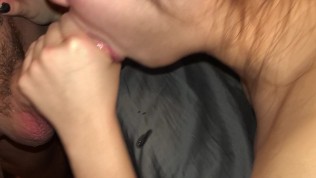 Little PJ Gets Cum Covered