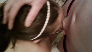 MadamS gives me a teaser while shitting cause Im wearing her panties