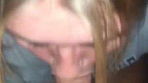 My ex polish gf sucking my cock so deep