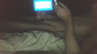 MY HOT STRAIGHT BEST FRIEND SLEEPS OVER AND WANKS WHEN HE THINKS I’M ASLEEP