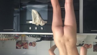 my naked girlfriend through a webcam