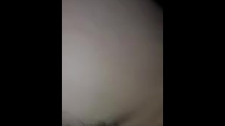 My pussy swallows his cock