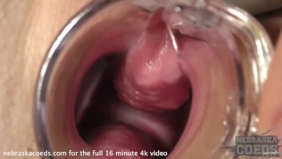 nurse riki gyno speculum piss play gaping tight pussy with closeups