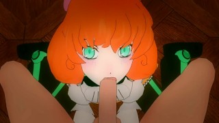 Penny Polendina sucks a big cock