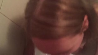 Pissing in mouth during sucking