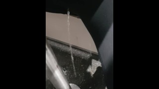 Pissing my pants under table at restaurant