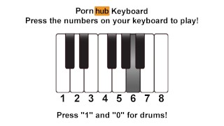 Pornhub Interactive Keyboard!