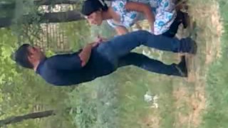 punjabi teen girl give blowjob in college backyard