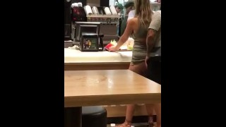 Quick Sex While Ordering at McDonalds