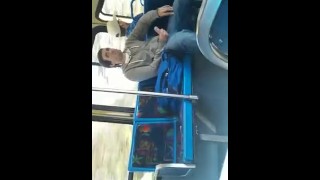 Shooting His Load On The City Bus
