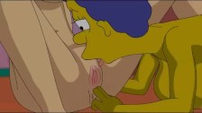Simpsons Hentai – Homer fucks Marge