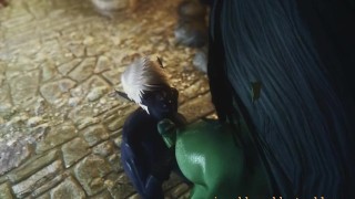 Skyrim – Orc Camp Censored