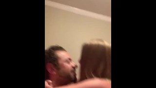 Teachers aid bangs his student while tutoring
