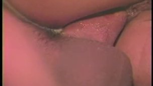 Anal fucking for hot brunette in kitchen