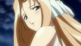 Anime chick gets jizz on her booty