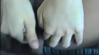 Arab couple ass play