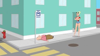 ARMAND & ROLANDE : AN OLD MAN SNIFFS THE BIG BUTT OF A MILF