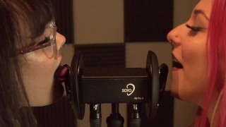 Bella and Bunny ASMR – Ear Licking Deep – The ASMR Collection – SFW ASMR