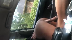 Car Sex.. Fuck In Stranger Driveway