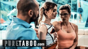 Cheerleader Coerced Into Sex with Coach & Her Husband-PURE TABOO
