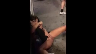 Crazy  Sluts Pissing in Public