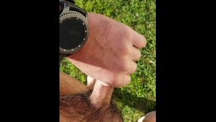 Cum in my yard for my neighbor