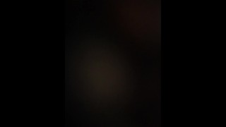 CUM ON FEET IN PUBLIC