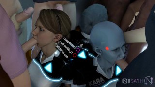 Detroit: Become Human – Kara (AX400 Series) – Obedient House Slut (parody)