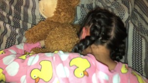 Don't cum on my teddy bear stepdaddy – teen Littleasians