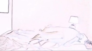 Elle hurle comme une salope dans un hotel de Paris