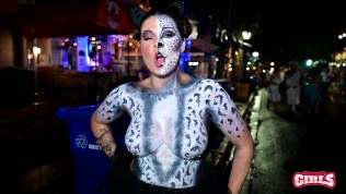 flashing street whores fantasy fest 2019