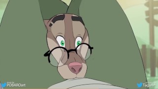 Furry Porn – Dragon Deepthroat Animation