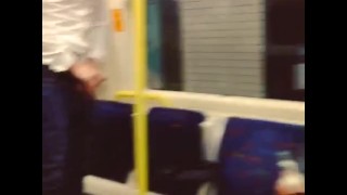 Guy Pees on Subway