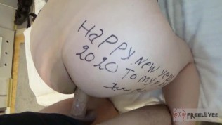 happy ney year 2020 anal pawg عام سعيد2020 انت حبي وروحي واحلى ما بيروحي
