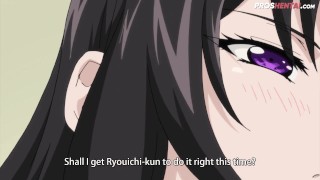 Hentai uncensored | Milf fucks a virgin teen boy