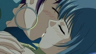 Horny hentai lesbians