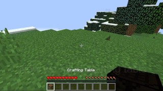 HOW TO MAKE A CRAFTING TABLE IN MINECRAFT (MC TUTORIAL)