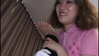 LEE CHAE DAM KOREAN GIRL GOLF TEACHER SUCK JAPANESE GUY COCK HUSR-118