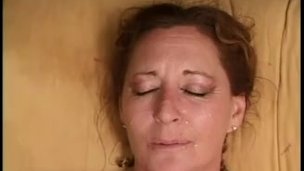 Mature lady anal drilled by horny guys