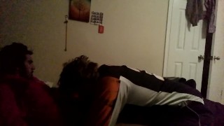 Me sucking my Friends cock