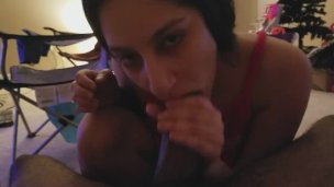 Muslim Teen Girl Swallows BBC Cum