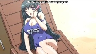Outdoor hentai video