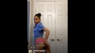 perfect taymarie on her work break